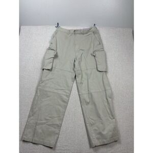 Mode Of One Mens Wide Leg Cargo Pants Size 32